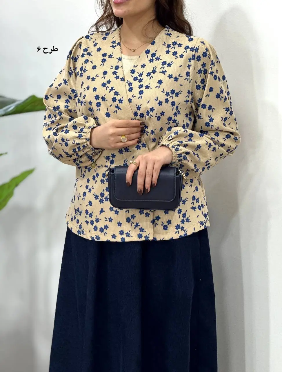 ست تونیک و دامن هانیل 3 کد 4138